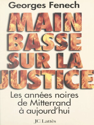 cover image of Main basse sur la justice
